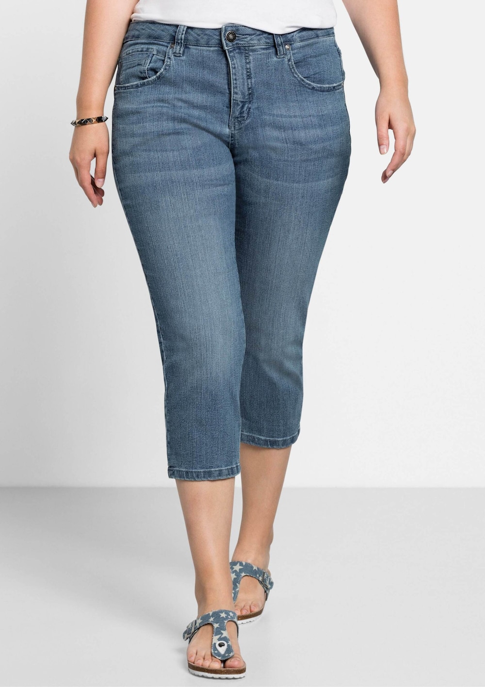 Caprijeans Fester Bund Uni