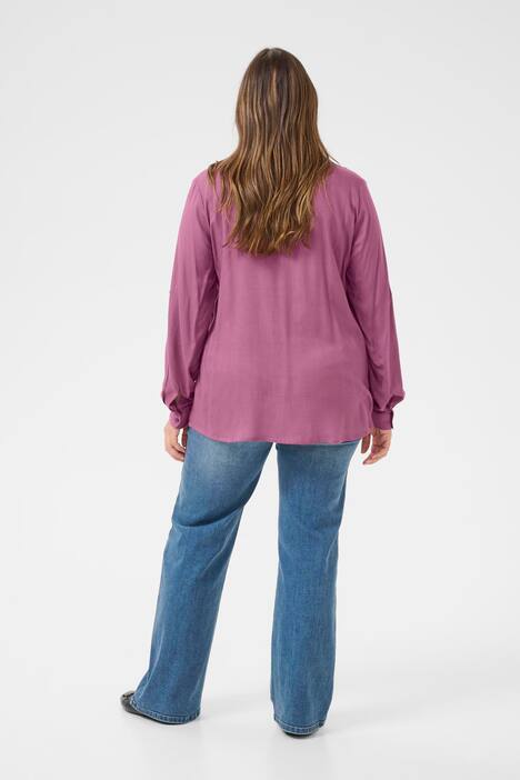 Langarm-Bluse Regular fit