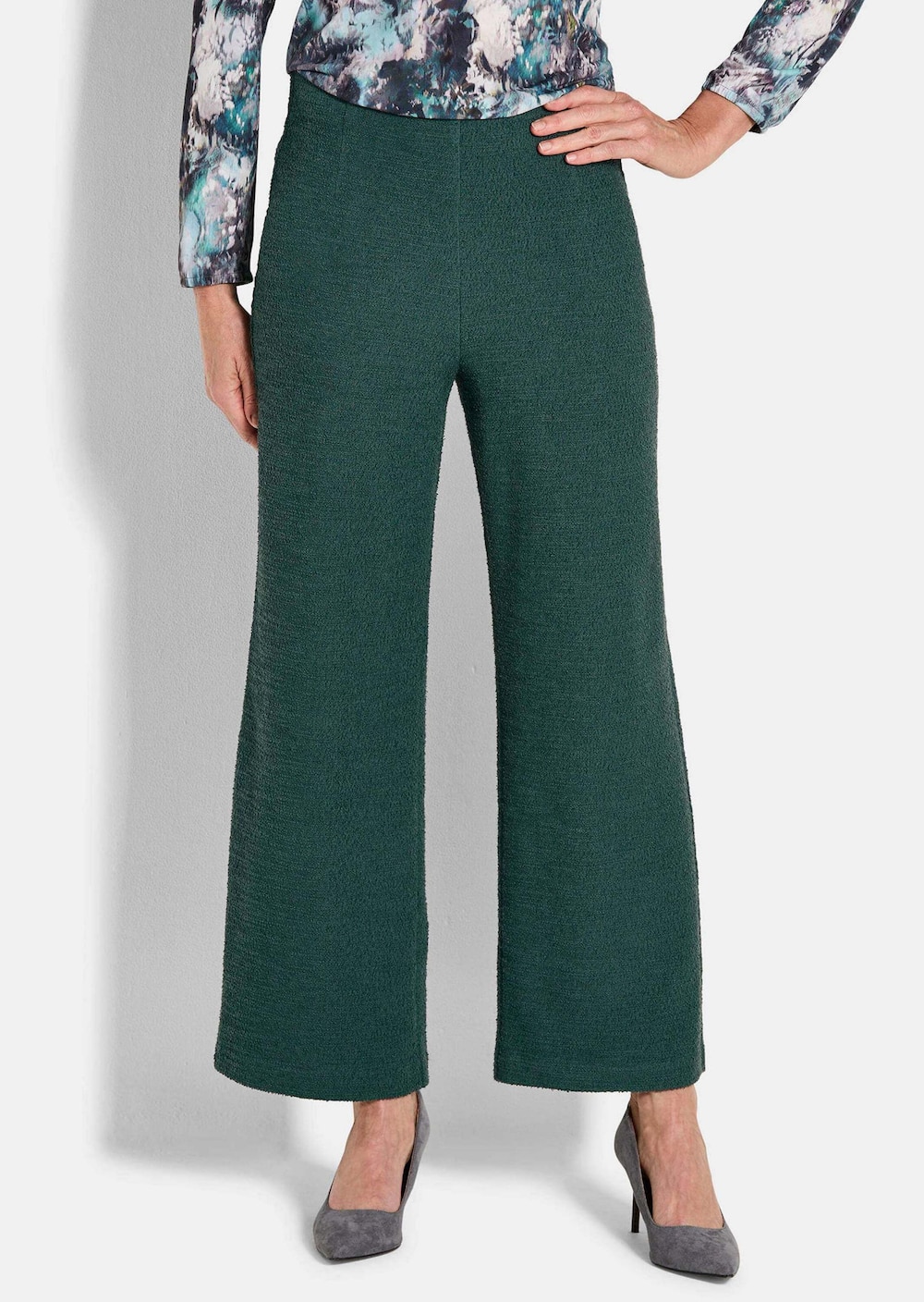 Jersey-Hose VERA in Bouclé-Optik