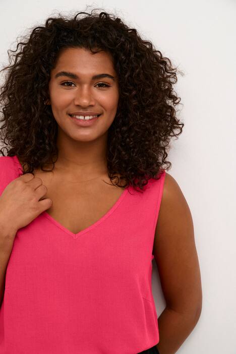 Ärmellose Bluse Regular fit