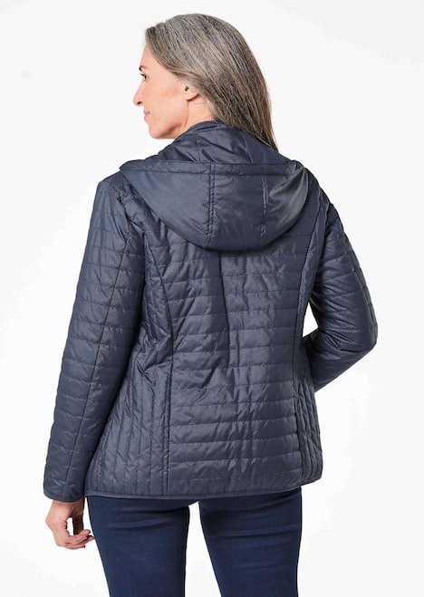 Leicht strukturierte Outdoorjacke
