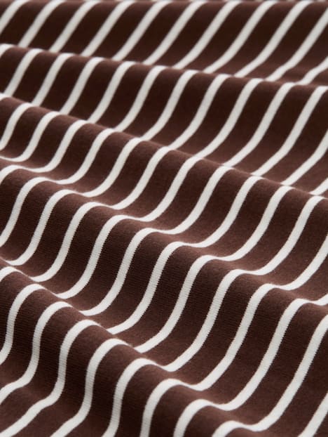 Langarmshirt mit Streifenmuster