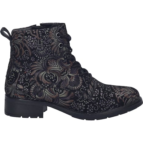 Damen Stiefelette Kate 15, schwarz-multi