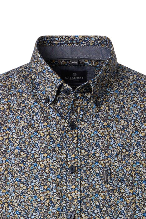 Freizeithemd Kurzarm Print Comfort Fit