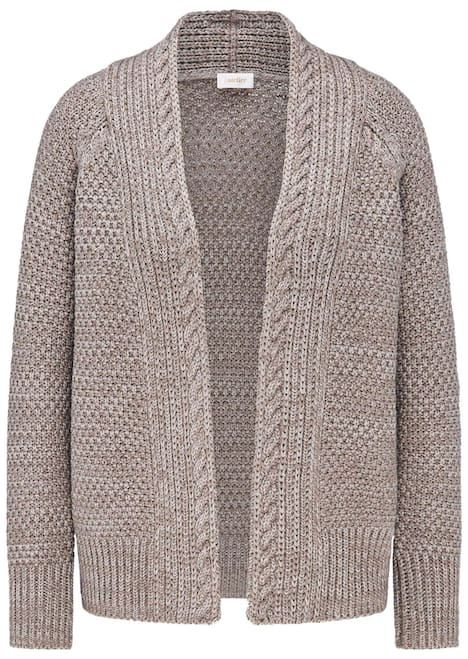 GOLDNER Tricot jasje Tijdloos tricot jasje van grove tricot