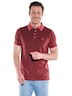 Herren Poloshirt , Rot
