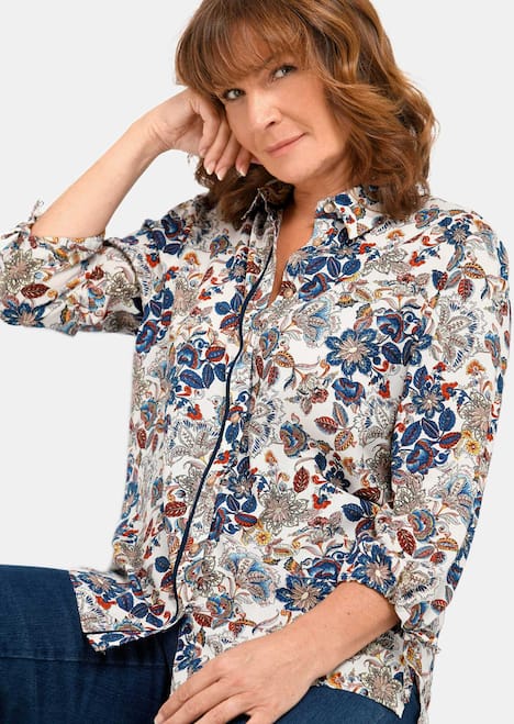 Trageangenehme Druckbluse aus Viskose