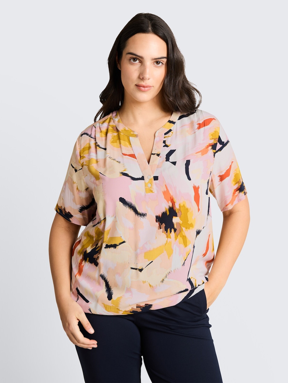 Bluse mit Muster