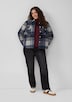 Leichte Wollmix-Jacke mit aufgesetzten Taschen