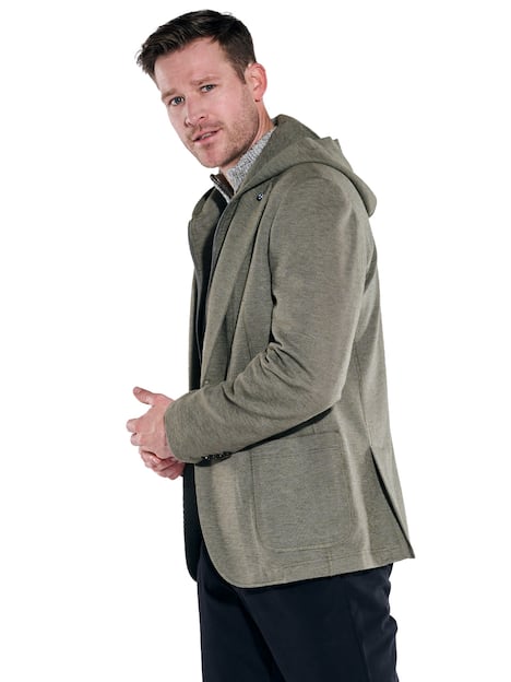 engbers Herren Freizeit-Sakko mit Inlet , Oliv