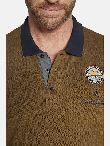 Langarm-Poloshirt JUHANI