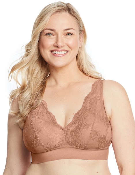 Bramour Lexington Plunge-Bralette mit Spitze