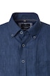 Leinenhemd Kurzarm uni Casual Fit