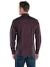 engbers Herren Langarm-Hemd gemustert , Bordeaux