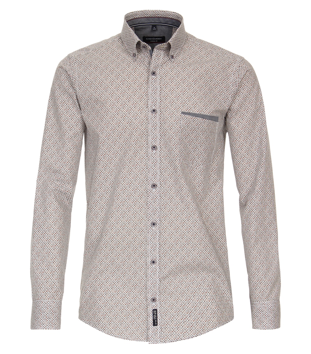 Freizeithemd Print Casual Fit