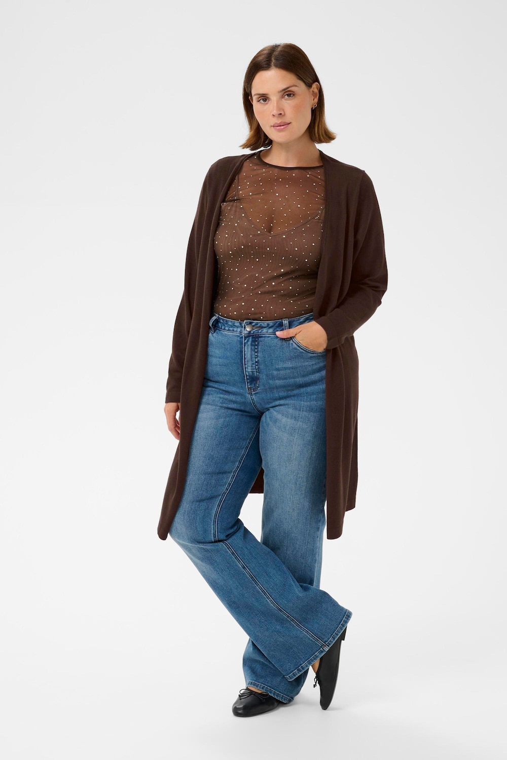Strickjacke Regular fit
