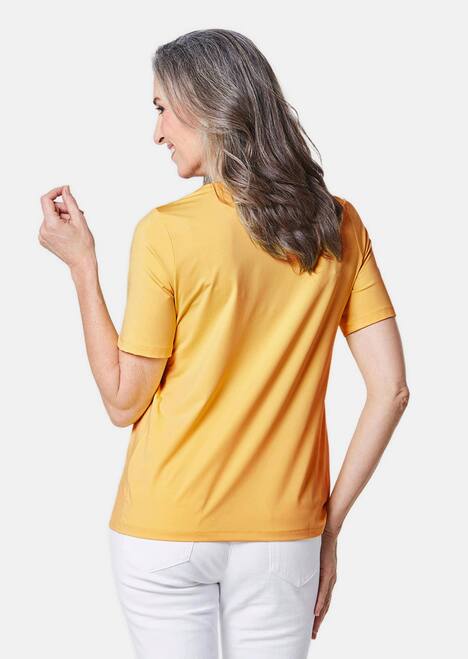 Gepflegtes Shirt in formstabiler Ware