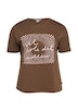 Baumwollshirt mit Frontprint