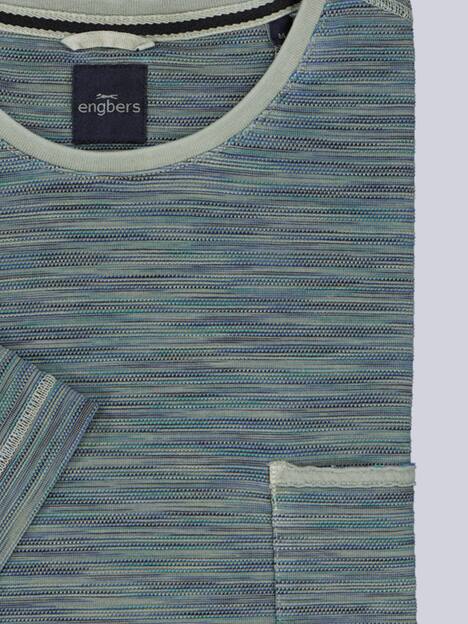 engbers Herren T-Shirt meliert , Gruen