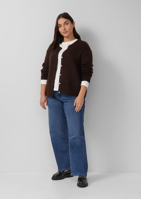 Cardigan aus Alpakamix