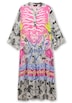 Maxikleid 3/4-Arm Sonstiges Muster