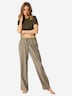 Schiesser Damen Pyjamahose Mix Relax jade