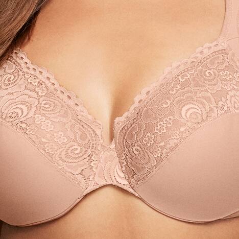 Tief geschnittener WonderWire-BH mit Spitze