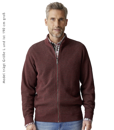 Strickjacke uni