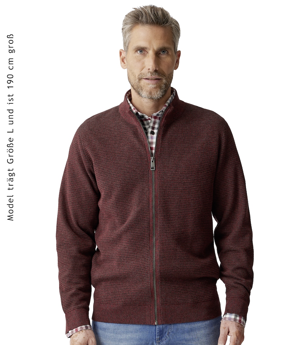 Strickjacke uni