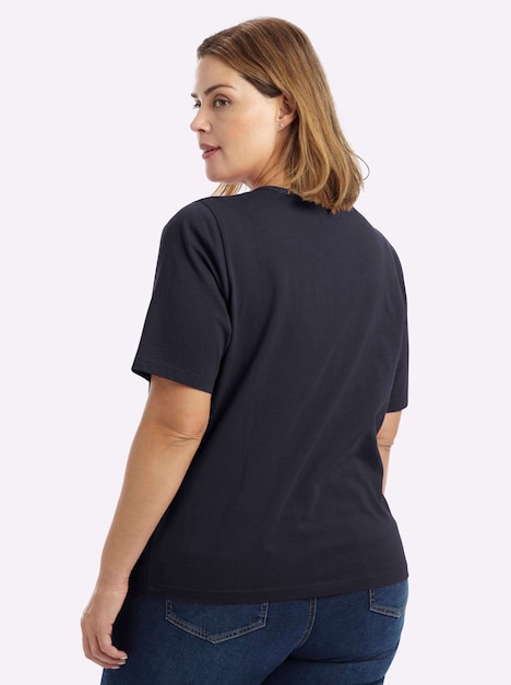 Halbarmshirt Kurzarm Ohne Kragen