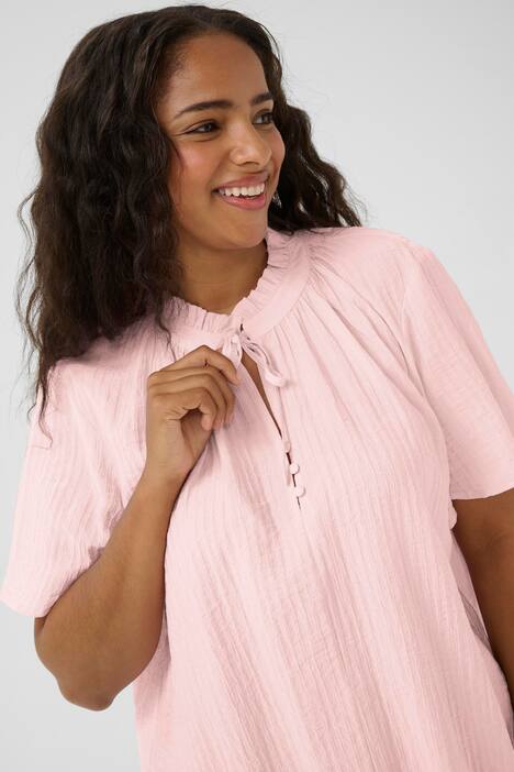 Kurzarm-Bluse Regular fit