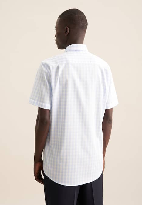 Herren Business Hemd - Karo