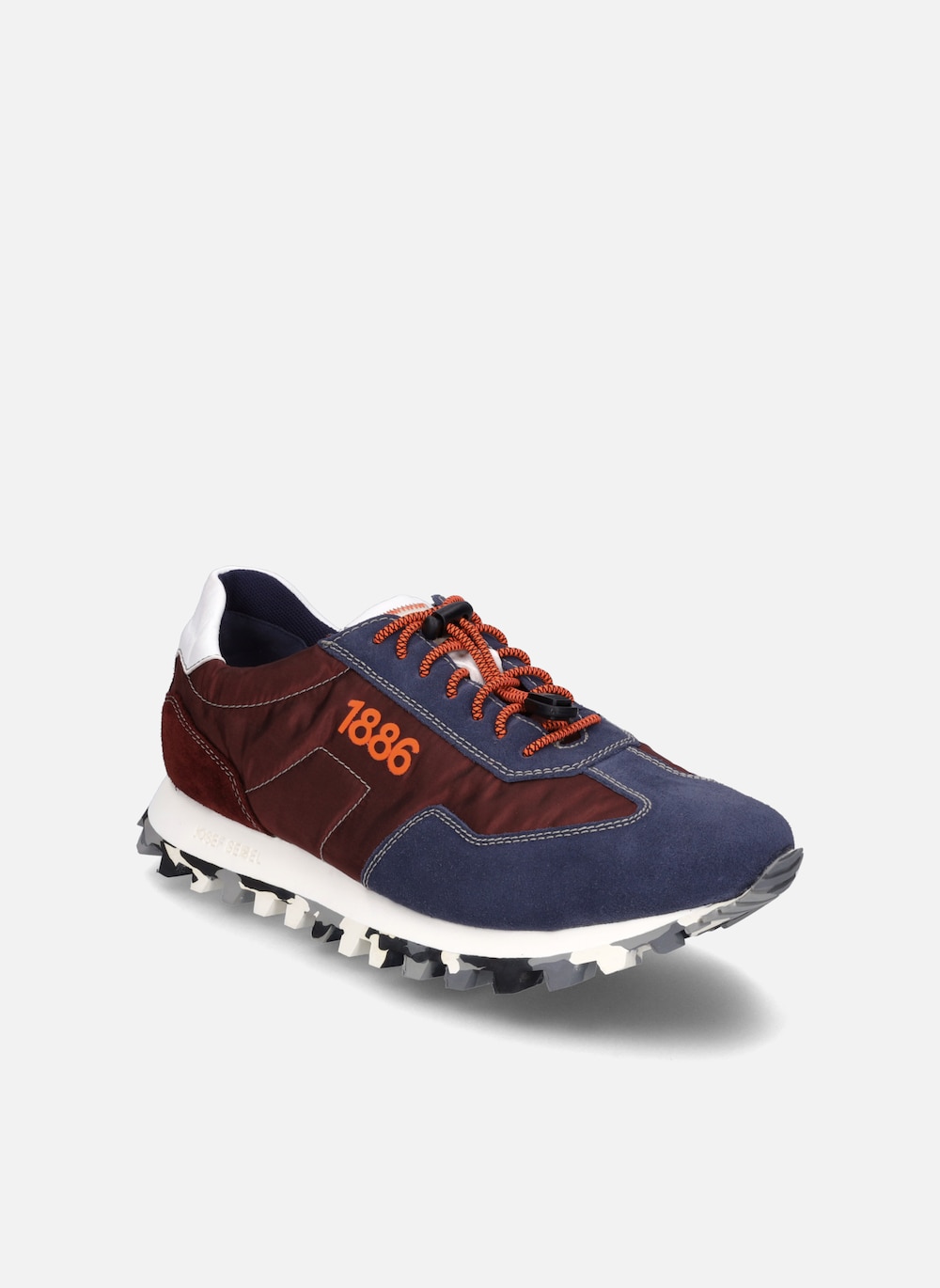 Herren Sneaker Clyde 01, blau-bordeaux