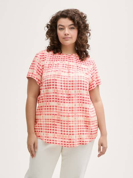 Tom Tailor Women PLUS Blusen & Shirts Plus Size - Bluse aus Viskose