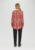 Bluse mit Animal-Print aus Viskosemix