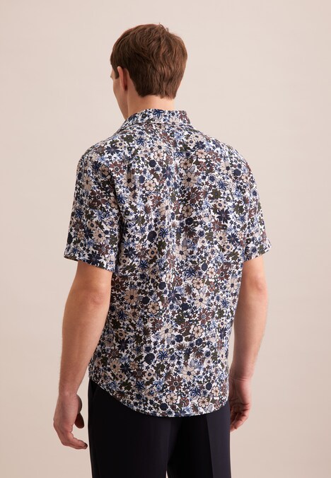 Herren Business Hemd - Floral