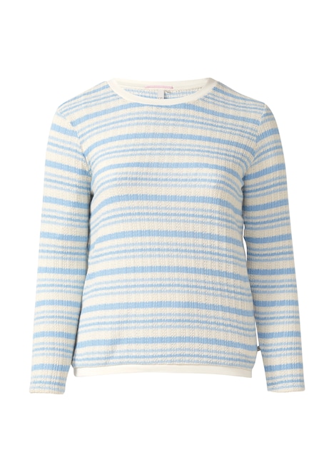 Langarmshirt mit Streifenmuster