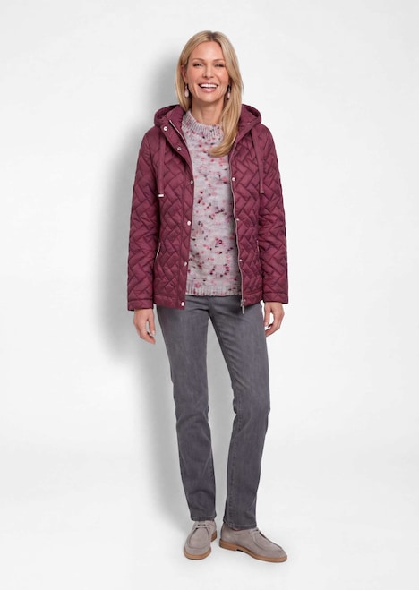 Übergangsjacke mit Kapuze