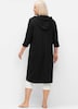 Shirtkleid Langarm Uni Mit Kapuze