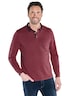 engbers Herren Langarm-Shirt mit Polo-Kragen , Rot