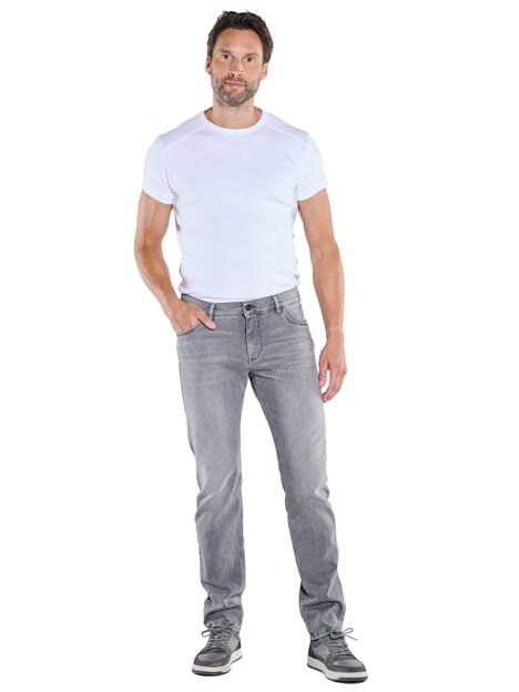 engbers Herren Super-Stretch-Jeans regular , Grau