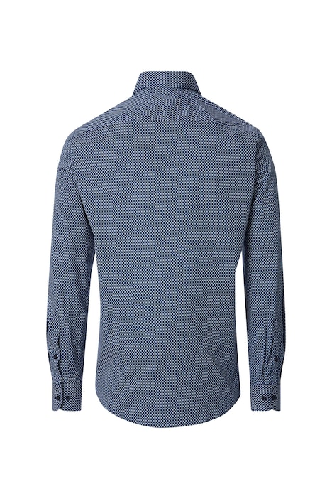 Freizeithemd Langarm Print Comfort Fit