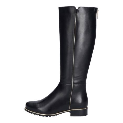 Damen Stiefel Chiara 01, schwarz-gold