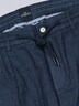 Herren Chino in Leinenoptik , Marineblau