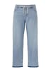Cropped Jeans / Mid Rise / Straight Fit