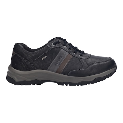 Herren Halbschuh Leroy 56, schwarz-kombi
