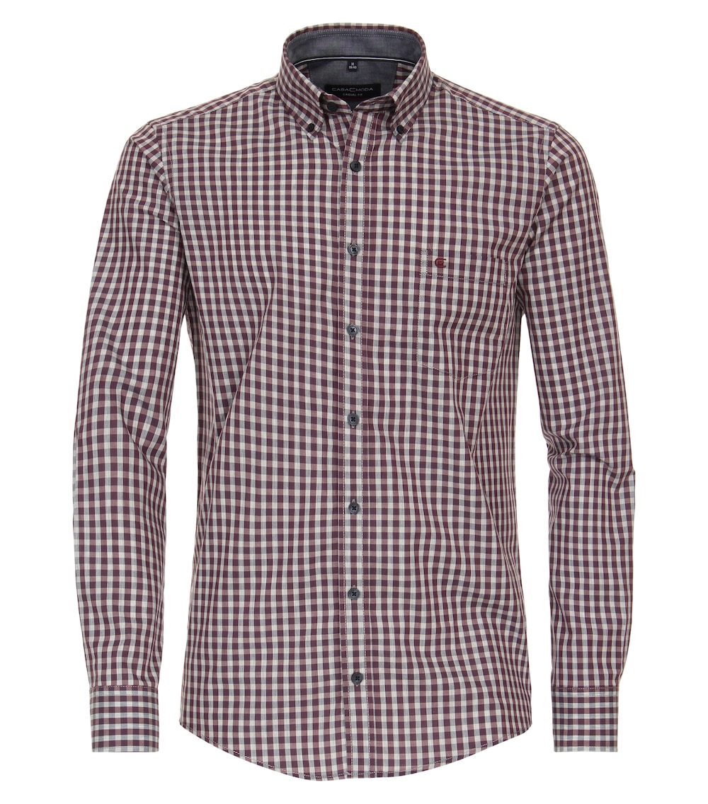 Freizeithemd kariert Casual Fit