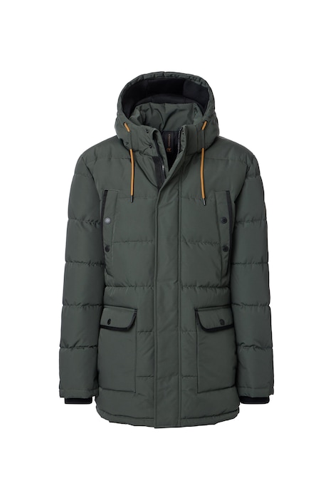 Steppjacke mit Kapuze uni