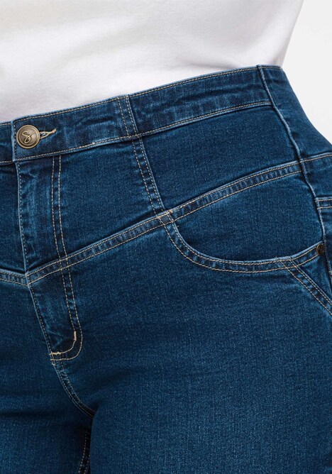 Stretch-Jeans Uni