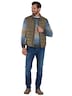 Herren Steppweste regular , Dunkelbraun